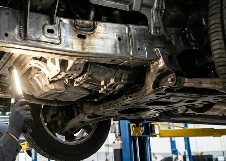 شاسی‌خوردگی چیست و چه تفاوتی با رنگ‌شدگی دارد؟